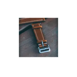 Dress Belt with Silver Buckle