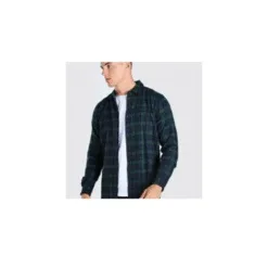 Longline Flannel Shirt